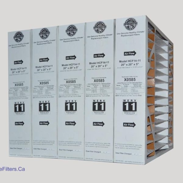 Lennox X0585 - 20x20x5 (Box of 5)